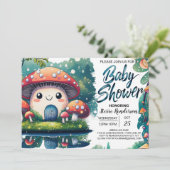 Enchanted Meadow Magic Baby shower Kaart (Staand voorkant)