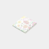 Enchanted Meadow Wildflower Art Sticky Notes (Schuin)