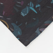 Enchanted Mermaid Underwater Scene Fleece Deken (Hoek)