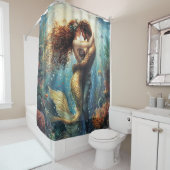 Enchanted Mermaid's Embrace Douchegordijn (In situ)