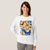 Enchanted Metallic Butterfly T-shirt Collectie (Voorkant volledig)