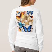 Enchanted Metallic Butterfly T-shirt Collectie (Achterkant)