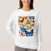 Enchanted Metallic Butterfly T-shirt Collectie (Voorkant)