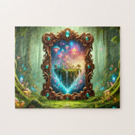 Enchanted Mirror Mystical Forest Portal  Legpuzzel
