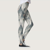 Enchanted Misty Forest with Dark Castle – Ethereal Leggings (Rechts)