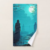 Enchanted Moonlight Forest Spirits Bad Handdoek (Handdoek)