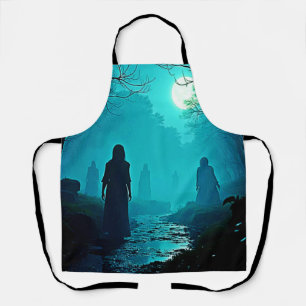 Enchanted Moonlight Forest Spirits Schort