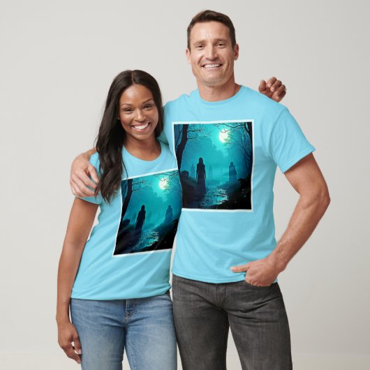 Enchanted Moonlight Forest Spirits T-shirt (Unisex)