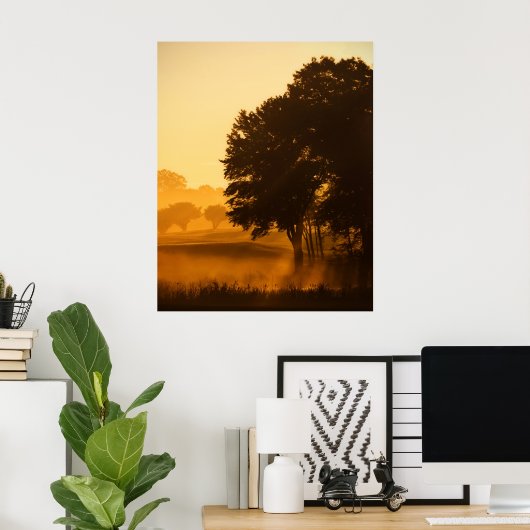 Enchanted Morning Poster (Thuiskantoor)