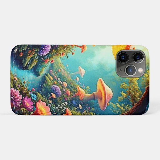 Enchanted Mushroom Forest Dream Case-Mate iPhone Case (Achterkant (horizontaal))