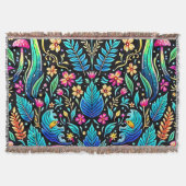 Enchanted Mushroom Forest Dream Deken (Voorkant)