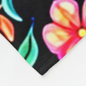 Enchanted Mushroom Forest Dream Fleece Deken (Hoek)