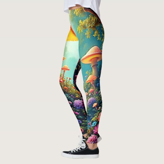 Enchanted Mushroom Forest Dream Leggings (Links)