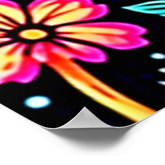 Enchanted Mushroom Forest Dream Poster (Hoek)