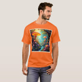 Enchanted Mushroom Forest Dream T-shirt (Voorkant volledig)