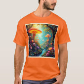 Enchanted Mushroom Forest Dream T-shirt (Voorkant)