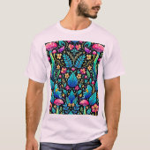 Enchanted Mushroom Forest Dream T-shirt (Voorkant)