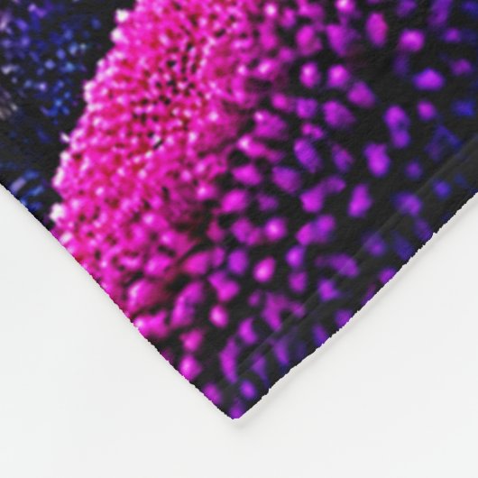 Enchanted Mushroom Forest Night Design Fleece Deken (Hoek)