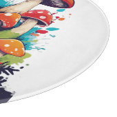 Enchanted Mushroom Meadow: een grillig wonderland Snijplank (Hoek)