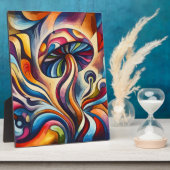 Enchanted Mushroom Reverie Fotoplaat (Zijkant)