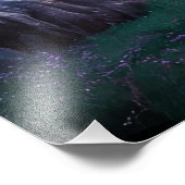 Enchanted Night Village - Kerstmuur met kunst Foto Afdruk (Hoek)