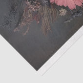 Enchanted Noir - Gotische Bloemengodin Decoupage Tissuepapier (Detail)