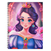 Enchanted Notebook - Princesses and Dreams Notitieboek (Voorkant)