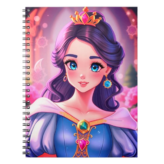 Enchanted Notebook - Princesses and Dreams Notitieboek (Voorkant)