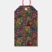 Enchanted Nutcracker Ballet Christmas Cadeaulabel (Achterkant)