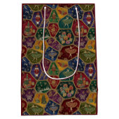 Enchanted Nutcracker Ballet Christmas Medium Cadeauzakje (Achterkant)