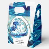 Enchanted Ocean Waves Baby shower Bedankdoosjes (Geopend)