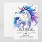 Enchanted Online Paard Verjaardag Kaart (Voorkant / Achterkant)