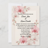 Enchanted Orchid foto bruiloft uitnodiging (Voorkant)