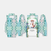 Enchanted Otter Baby shower Bedankdoosjes (Uitgevouwen)