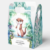 Enchanted Otter Baby shower Bedankdoosjes (Geopend)