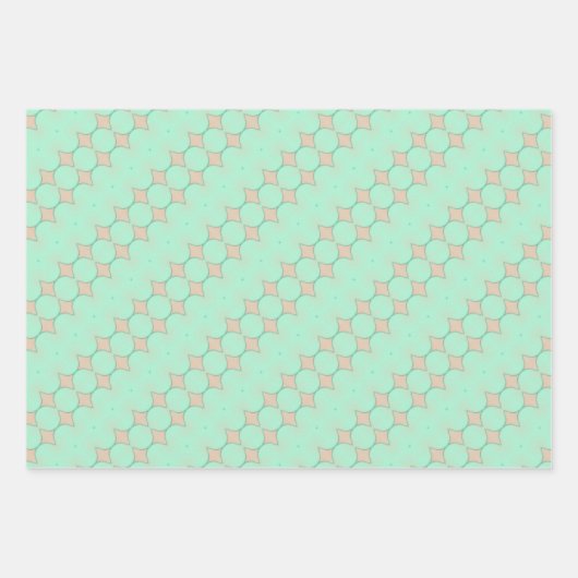 Enchanted Pastel Bliss Wrapping Paper Platte velle (Voorkant)
