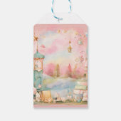 Enchanted Pastel Gift Labels – Een vleugje sprookj Cadeaulabel (Achterkant)