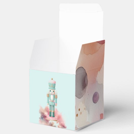 Enchanted Pastel Nutcrackers Watercolors Bedankdoosjes (Geopend)