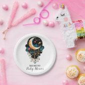 Enchanted Pastel Stars Baby shower Papieren Bordje (Feest)