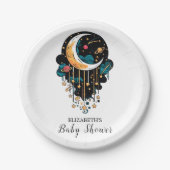 Enchanted Pastel Stars Baby shower Papieren Bordje (Voorkant)