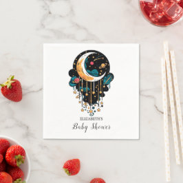 Enchanted Pastel Stars Baby shower Servet