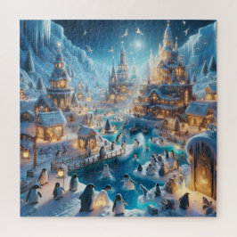 Enchanted Penguin Icy Winter Village Fun Town Legpuzzel