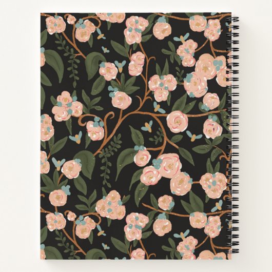 Enchanted Peony Notitieboek (Achterkant)