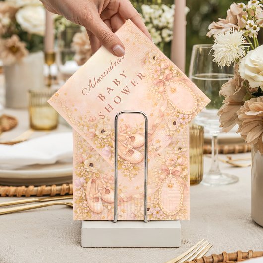 Enchanted Princess Baby Shower Servet