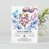 Enchanted Printable Monkey Birthday Kaart (Staand voorkant)