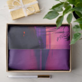 Enchanted Purple Twilight Willow Decoupage Paper Tissuepapier (Geschenk)