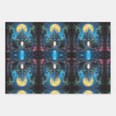 Enchanted Realm - Fantasy Castle en het Mystic Pla Inpakpapier Vel (Voorkant 3)