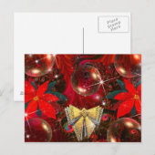 Enchanted_RED_STATIN Briefkaart (Voorkant / Achterkant)