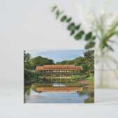Enchanted Reflection: Bridges of Siem Reap Briefkaart (Staand voorkant)