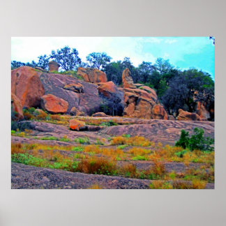 Enchanted Rock-Poster Poster